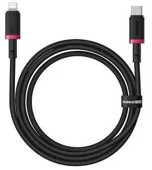 Baseus Dura Type C fast charging cable for iP 20 W 1 m Juodas, Raudona