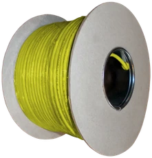 ALANTEC U/UTP kabelis kat.5e PVC 4x2x26/7AWG 100m geltonas