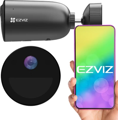 EZVIZ | IP kamera | CS-EB3 | Kulka | 3 MP | 2,8 mm/F2,0 | IP66 | H.264, H.265 | „Micro SD“, maks. 256 GB