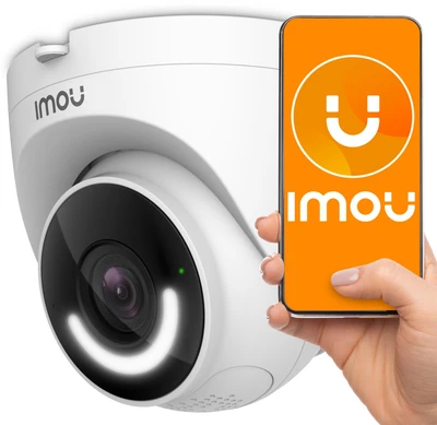 Imou Dahua IP atgrasymo kamera IPC-T26EP, 2MP 25fps, pašvietimas iki 30m, SD iki 256GB, 3.6mm 87.5°, IP67, 110d