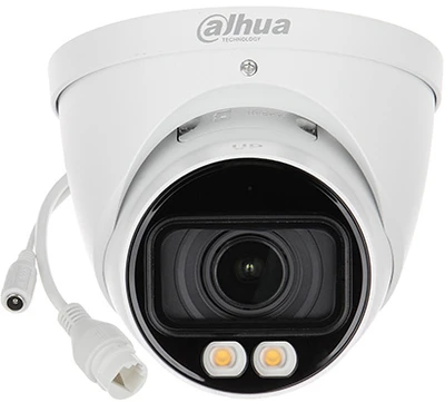Dahua Technology Co IP kamera HDW2449T-ZS-IL. 4MP FULL-COLOR. IR+LED pašvietimas iki 40m, 2.7 mm–13.5 mm, PoE, SMD