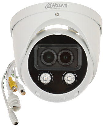 IP KAMERA IPC-HDW5449H-ASE-D2-0280B spalvota dviejų objektyvų - 4 Mpx 2.8 mm DAHUA