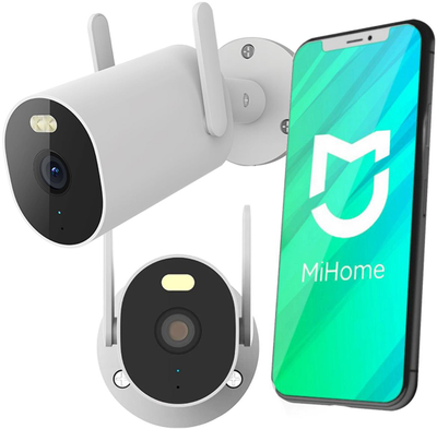 Xiaomi | Outdoor Camera | AW300 | 24 mėn. | Bullet | 3 MP | F2.0 | H.265 | MicroSD, Max. 256 GB
