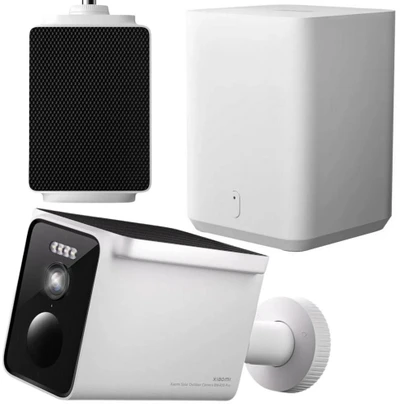 Stebėjimo kamera Xiaomi BW400 Pro Set | Maitinama saulės energija | 4 MP | IP66 | SD iki 256 GB