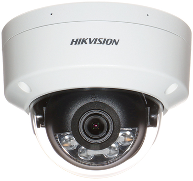 IP vandalizmui atspari kamera DS-2CD2163G2-LIS2U(2.8MM)/PL Smart Hybrid Light AcuSense - 6 Mpx Hikvision