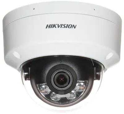 IP vandalizmui atspari kamera DS-2CD2163G2-LIS2U(2.8MM)/PL Smart Hybrid Light AcuSense - 6 Mpx Hikvision