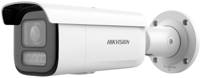 Vandalams atspari IP kamera DS-2CD2643G2-LIZS2U/SL (2.8-12MM)/PL išmanioji hibridinė šviesa „AcuSense“ - 4 Mpx - MOTOZOOM „Hikvision“