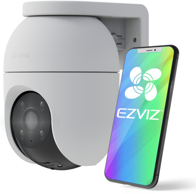EZVIZ lauko stebėjimo kamera WiFi 4 MP 360° automatiniu sekimu spalvotu naktiniu matymu C8c 4 MP