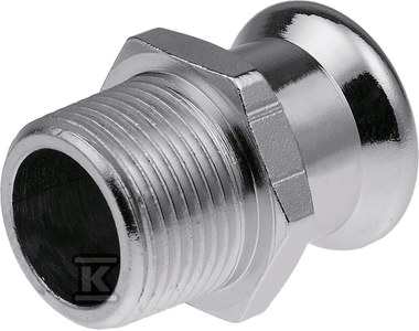 Plieninis pres. antgalis KAN-therm 28x3/4" i