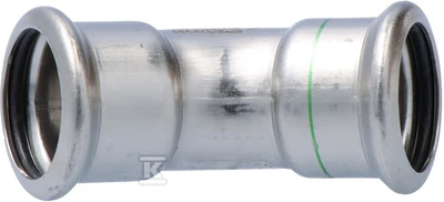 KAN-therm Presuota alkūnė 45° 28mm neoksinis plienas - 6190074
