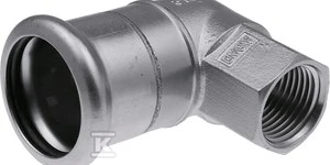 Aalberts integrated piping systemsBV VSH kampinis galas 35 mm x 1,1/4 colio - M-dėklo XPress nerūdijančio plieno presas