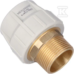 KAN-therm jungtis su išoriniu sriegiu 40x1 1/4'' PP - 04103240