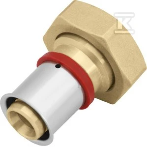 KAN-therm PRESS LBP pusiau jungtis su plokščiu sandarikliu 25mm x 3/4 "- K-080114