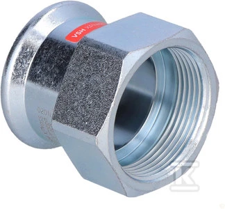 Plieninė pres. jungtis vid. sr. KAN-therm 42x1 1/2" v