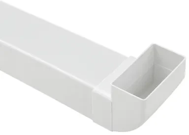 „airRoxy“ plokščias PVC vėdinimo ortakis 110/55/1000