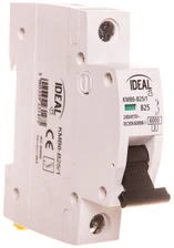 Kanlux 23147 Grandinės pertraukiklis 1P B 25A 6kA KMB6-B25/1 VDE 23147