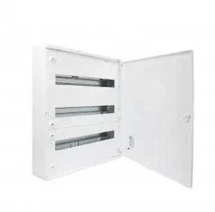 Kanlux 32640 Modulinė metalinė skirstomoji plokštė 3x24 įleidžiama IP30 N+PE I durų klasė balta KP-DB-I-MF-324 balta 32640