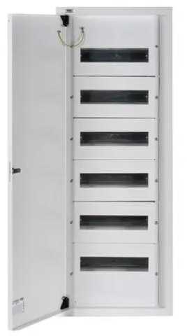 Kanlux 35685 Metalinis modulinis skirstytuvas 6x12, įleidžiamas IP30 N+PE I klasė, baltos durys KP-DB-I-MF-612 balta 35685