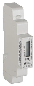 Kanlux 1 fazės elektros skaitiklis 45A 230V su KDEM-1P LCD ekranu (19343)