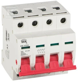 Kanlux modulinis izoliatoriaus jungiklis 63A 4P KMI-4/63A 27250