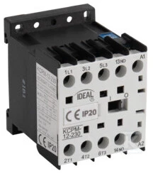 Kanlux Maitinimo kontaktorius 12A 3P 230V AC 1Z KCPM-12-230 24094