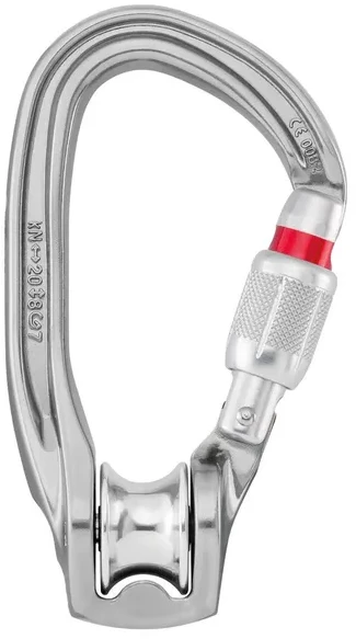 Karabinas Petzl rollclip Z srieginė spyna