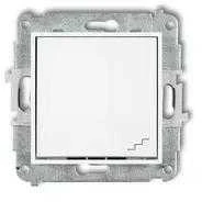 Karlik Elektrotechnik 25MWP-3 MINI Laiptų jungiklio mechanizmas baltas matinis 25MWP-3