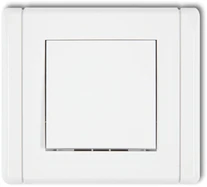 Karlik Elektrotechnik FWP-1 FLEXI Vienpolis jungiklis balta FWP-1