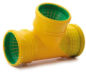 Karmat DRAIN TEE. 90ST. 72-100X72-100 GELTONA?