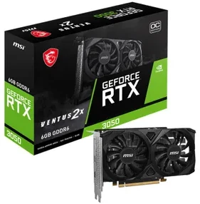 Vaizdo plokštė Grafinė korta MSI GeForce RTX 3050 VENTUS 2X E 6G OC