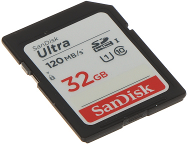Sandisk ATMINTIES KORTELĖ SD-10/32-SAND UHS-I, SDHC 32 GB SANDIS DISKAS