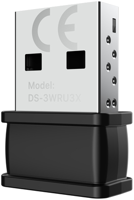 USB WiFi adapteris Hikvision DS-3WRU3X (be antenos)