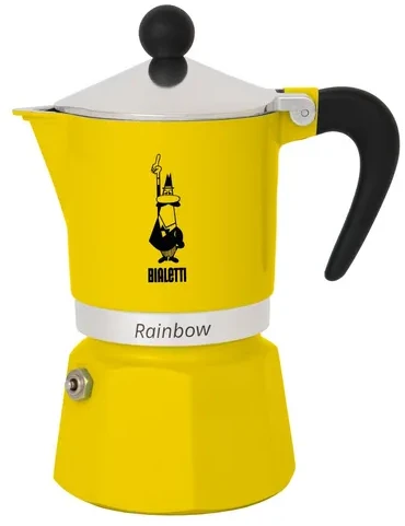 Kavavirė BIALETTI RAINBOW 6TZ 300 ml Geltonas