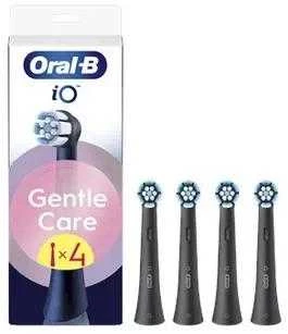 Dantų šepetėlis Braun SB-4 Oral-B iO Gentle Care Juodas keičiamos dantų šepetėlio galvutės 4 vnt.