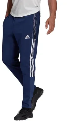 Vyriškos adidas Tiro 21 sportinės kelnės, tamsiai mėlynos GH4467