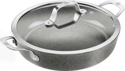 Ballarini - Salina keraminė serviravimo keptuvė su dangčiu - bespalvė - 28 cm