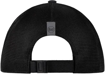 Kepurė su snapeliu Buff Explorer Trucker Cap Cram Logo, juoda
