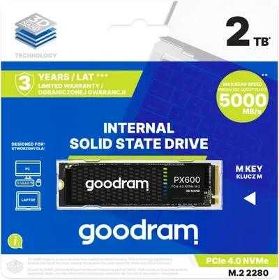 GOODRAM SSD PX600 2TB M.2 PCIe NVME gen. 4 x4 3D NAND
