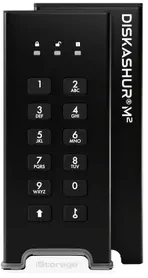 Išorinis kietasis diskas SSD iStorage diskAshur M2 PIN 2TB Juoda (IS-DAM2-256-2000)