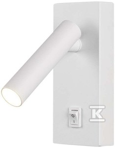 V-tac 2W LED sieninis šviestuvas, baltas, 4000K
