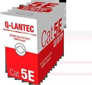 Q Lantec Tinklo Kabelis - A-LAN Kiu5PVC305NC 305 m Cat5e U/UTP Pilkos Spalvos