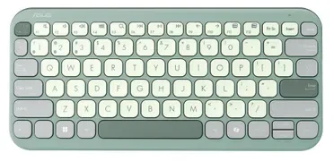 Klaviatūra Asus KW100 Marshmallow Žalias (90XB0880-BKB070)