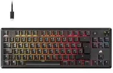 Klaviatūra CORSAIR Tas K70 Core TKL USB RGB LED Juodas