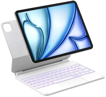 Klaviatūra Carruzzo Inateck KB09119 27,9 cm (11″) „Folio“ Balta