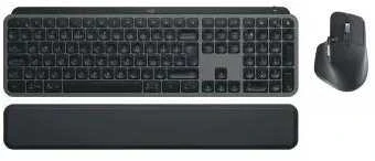 Klaviatūra ir pelė Logitech MX Keys S Combo grafito spalvos