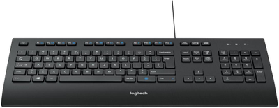 Laidinė klaviatūra Logitech K280E, Išdėstymas: US