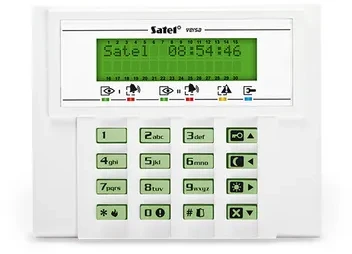 KLAVIATŪRA SIGNALIZACIJOS CENTRALEI VERSA-LCD-GR SATEL