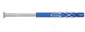 Nailoninis kaištis su varžtu RawlPlug R-FF1-N-08L120; 7,8x120 mm; 5,8x127 mm; T30; 50 vnt.