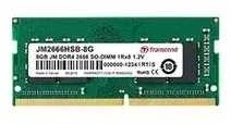 RAM TRANSCEND 16GB JM DDR4 2666Mhz SO-DIMM 2Rx8 1Gx8 CL19 1,2V