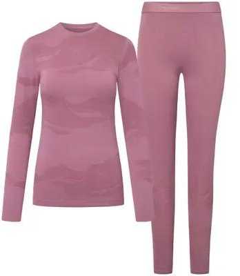 VIKING Gasher Lady Set Merino moteriški apatiniai, dydis S, rožiniai